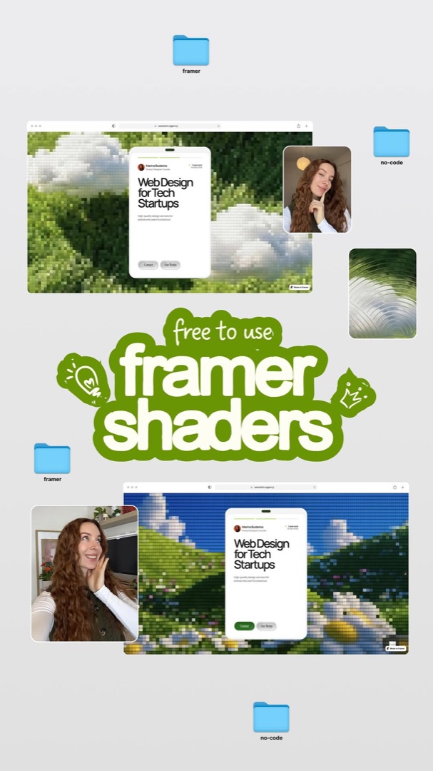 Framer Instagram 영상 3