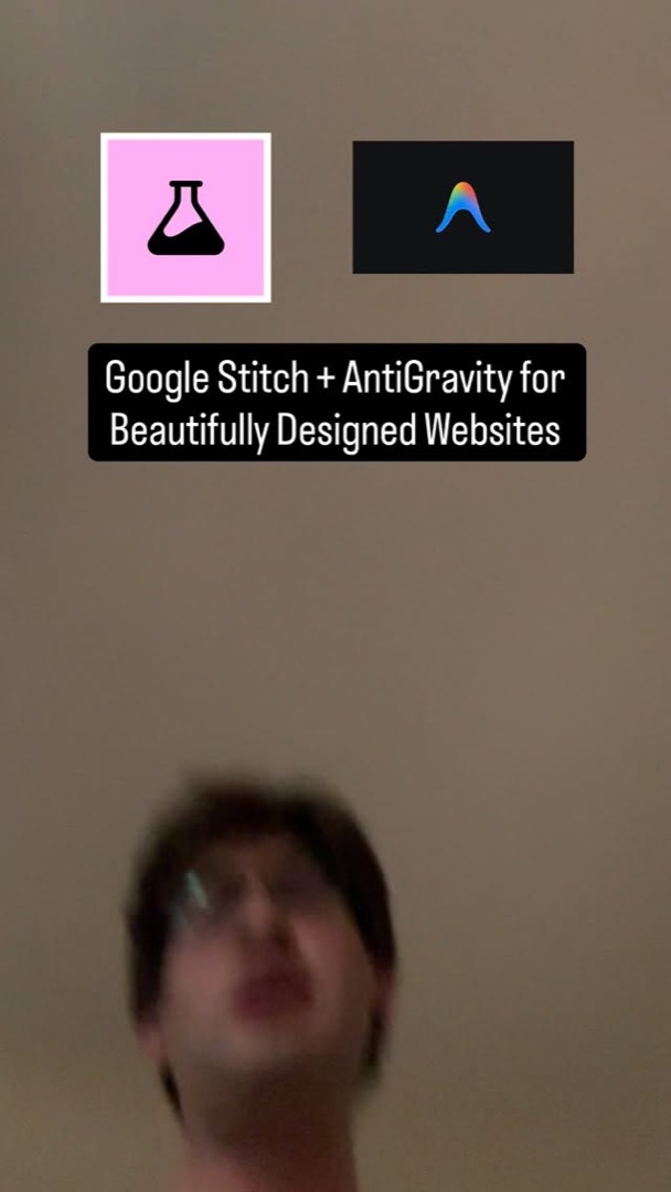 Google Stitch Instagram 영상 8