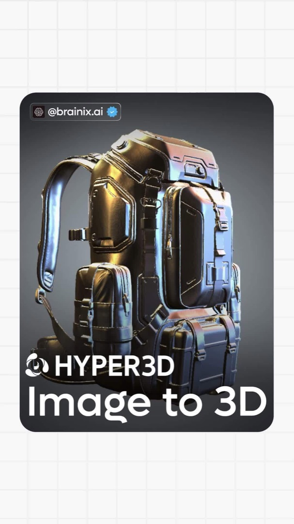 Rodin (Hyper3D) Instagram 영상 1